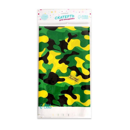 Скатерть 1370*1820 "Настоящий защитник" ПВХ