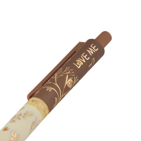 Ручка шариковая авт. с рис. Bruno Visconti "Love me Котики. Счастье" 0,5 мм синяя (ст. 108 мм)