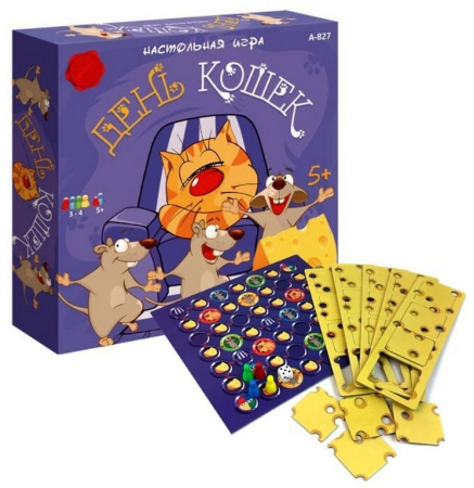 Игра настольная  .5+ "День Кошек" PLAY LAND