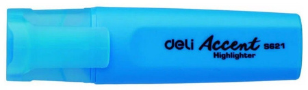 Текст-маркер Deli Accent Delight 1-5мм синий