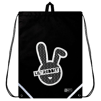 Сумка для обуви для девочки 48*36 см Феникс+ "Серебряный зайчик"