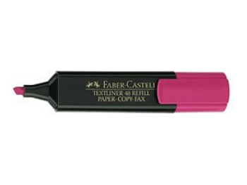 Текст-маркер Faber-Castell 1548 розовый