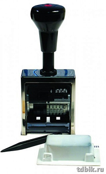 Нумератор автоматич., REINER 6-и разр., в пластм. оснастке