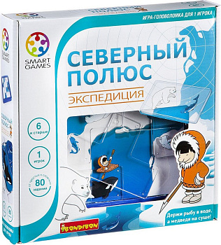 Игра логическая .6+ "Северный полюс" Bondibon