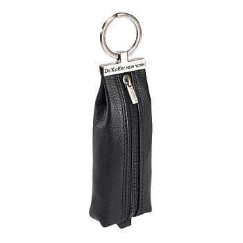 Футляр для ключей Dr.Koffer 4,5*13см, чёрный