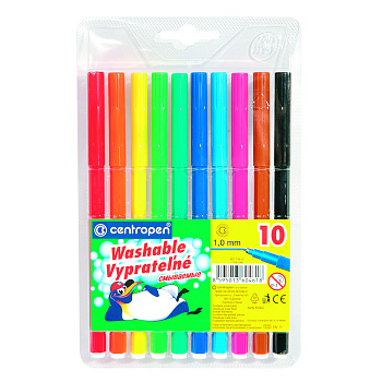 Набор фломастеров 10 цв. Centropen блистер