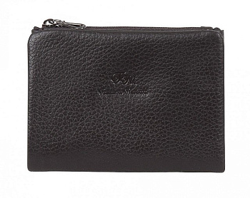 Портмоне Franchesco Mariscotti нат. кожа, коричневый