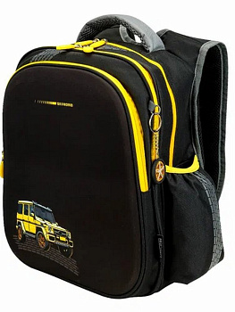 Рюкзак каркасный для мальчика Prof-Press "Внедорожник" 30*37*16 см