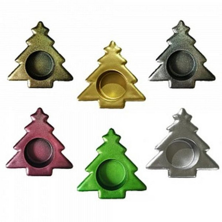 Подсвечник новогодний "Ёлочка" 9*25 см