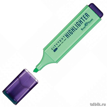 Текст-маркер Bruno Visconti "CityText" зеленый