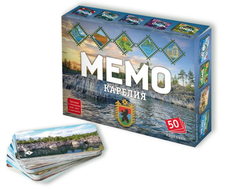 Игра настольная  Мемо "Карелия" (5+) Нескучные игры