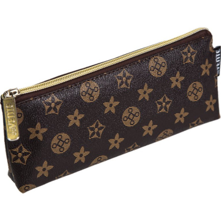 Пенал  для девочки deVENTE "Monogram" 21x8x3,5 см, искусственная кожа, с подкладом