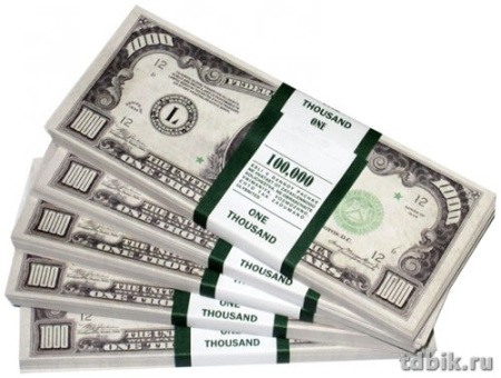 Шуточные деньги  1000 долларов