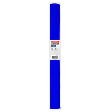 Бумага креповая 50*250 синяя, BRAUBERG