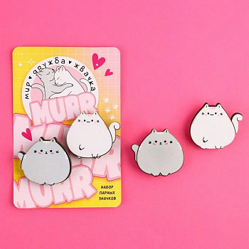 Значок дерево "Мир Дружба Жвачка" 2шт/уп