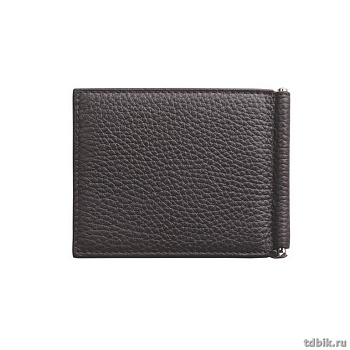 Зажим для денег D.Morelli "Вестерн" нат.кожа,  коричневый