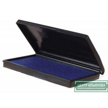 Штемп. подушка 160*90мм металлическая Trodat IDEAL синяя