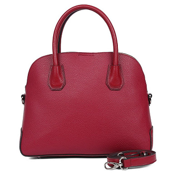 Сумка женская FABRETTI 31*25*13см, нат. кожа, бордовый