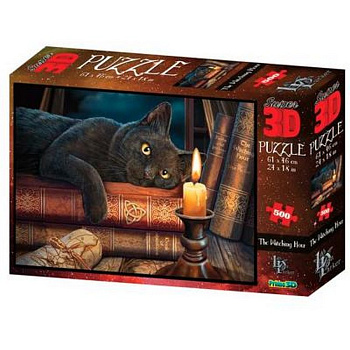Пазл 3D картинка 500 дет. "Час Магии" 6+ Prime 3D