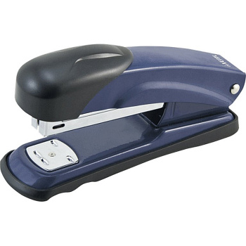 Степлер 24/6 до 25л металлический deVENTE "Liquid Metal" синий