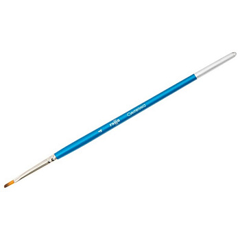 Кисть Синтетика № 4 плоская Гамма