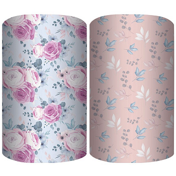 Бумага упаковочная 70*100см  в рулоне (ассорти)