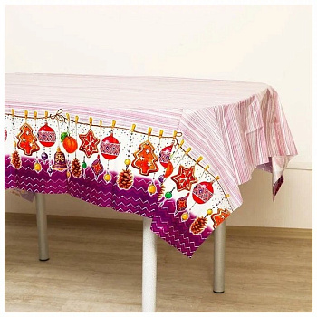 Скатерть 1200*1800 "Семейный Праздник" ПВД НГ