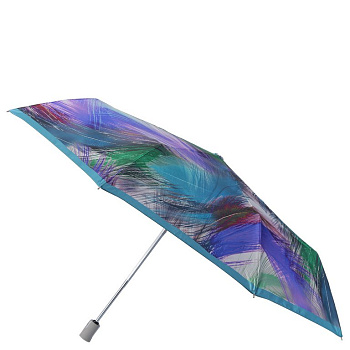 Зонт женский суперавтомат Fabretti, облегченный, 3 сложения, сатин