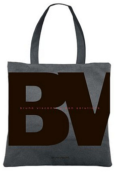 Сумка-шоппер Bruno Visconti 39x39 см "СЕРАЯ"