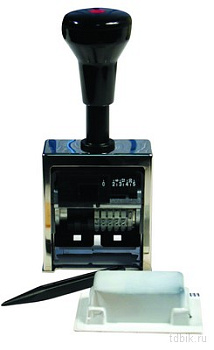 Нумератор автоматич., REINER 6-и разр., в метал. оснастке