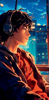 Конверт (для денег) без надписи (парень)