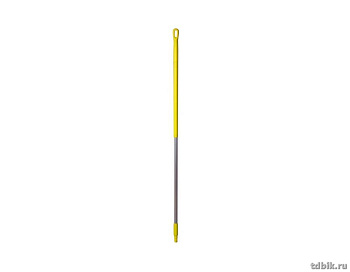 Черенок для уборочного инвентаря Vikan алюминиевый 1260см, цв. желтый