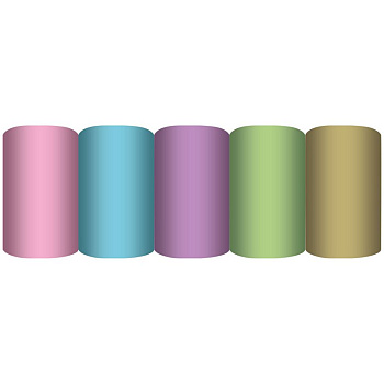 Бумага упаковочная 70*100см  в рулоне однотонная (ассорти)