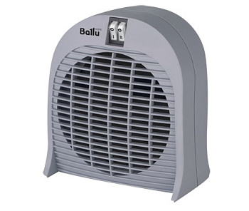 Тепловентилятор Ballu 1000/2000 Вт, защита от перегрева, спираль