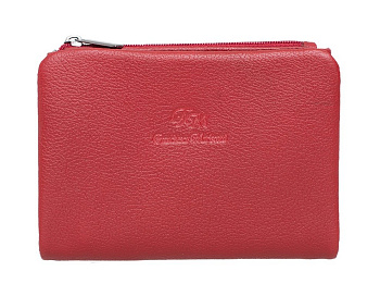 Портмоне Franchesco Mariscotti нат. кожа, , гранат