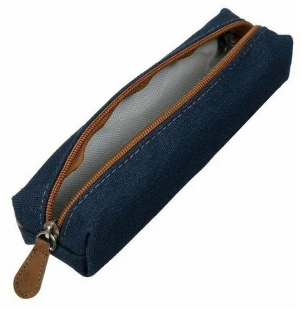 Пенал  универсальный Calligrata "Джинс" 20 х5 х3,5 см., ассорти