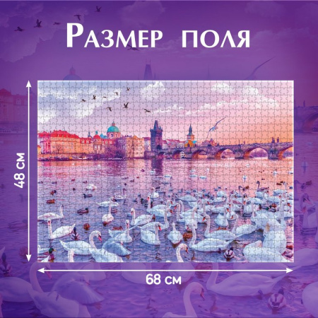 Пазлы 1000 дет. "Фантастические мечты" Puzzle Time 12+