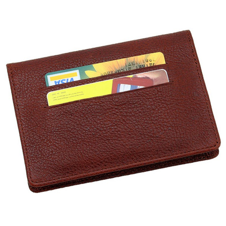 Обложка для автодокументов Dr.Koffer нат. кожа, коньяк