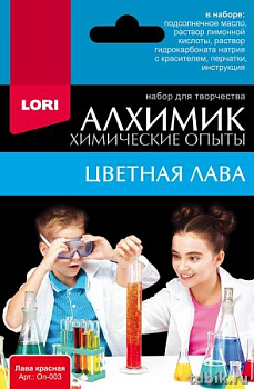 Игра научная 10+ "Лава красная" Lori