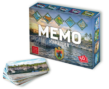 Игра настольная  Мемо "Карелия" (5+) Нескучные игры