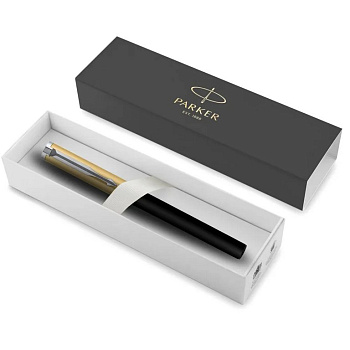 Ручка шариковая Parker "Beta Premium Gold" синяя, 0,8мм в подарочной упаковке
