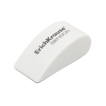 Ластик Erich Krause "SENSOR White" 50*18*23 мм