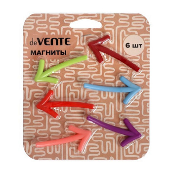 Магниты deVENTE. Arrows" 5,5x2,7x0,6 см, 6 шт/уп
