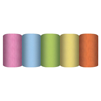 Бумага упаковочная 70*100см крафт в рулоне однотонная (ассорти)