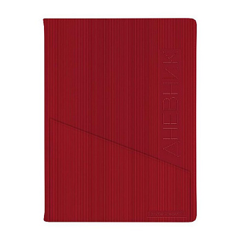 Дневник школьный мягкая обложка, кожзам "BARCELONA" красный