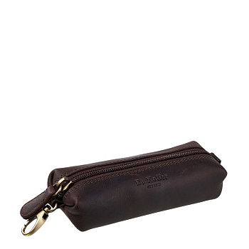 Футляр для ключей Dr.Koffer 5*13см, коричневый