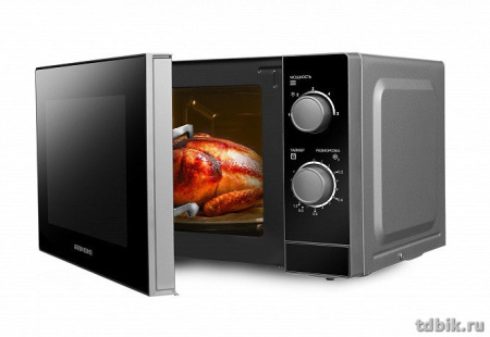 Микроволновая печь Samsung ME81MRTS (800Вт, объем 23л), серебро