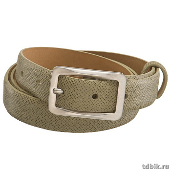 Ремень Dr.Koffer мужской, нат. кожа, бежевый