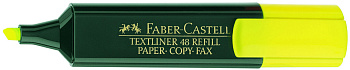 Текст-маркер Faber-Castell 1548 желтый
