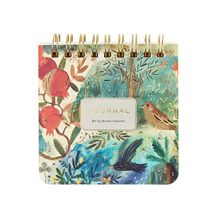 Блокнот А7  60л.,  90*90 мм, на гребне Bruno Visconti "POCKET JOURNAL. Вечер в гаграх"